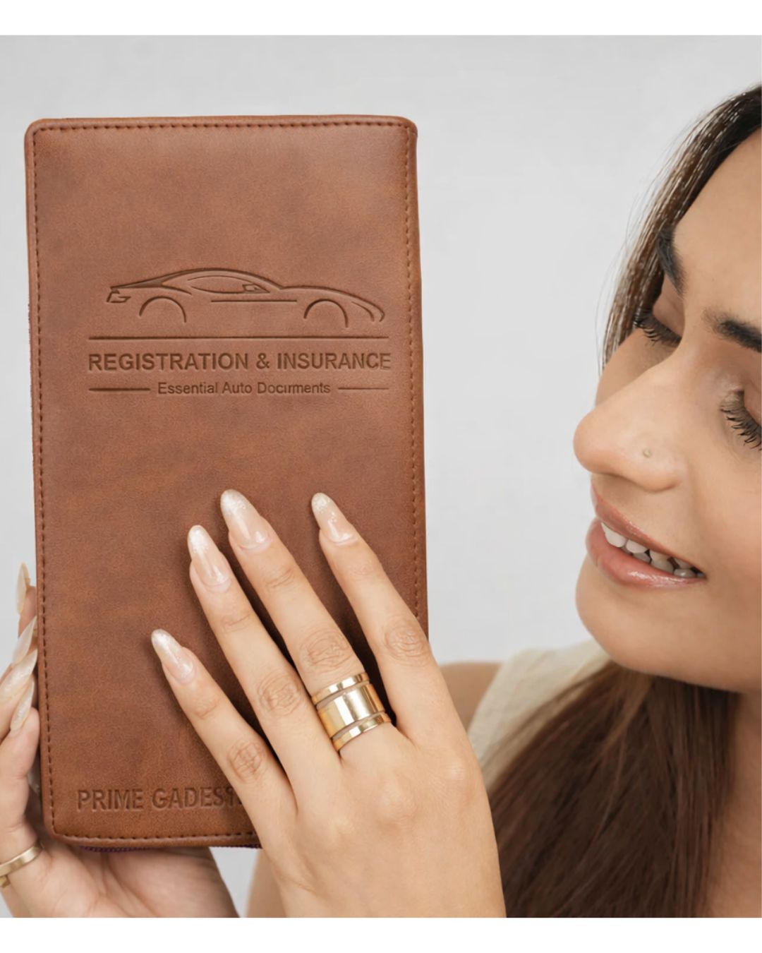 Prime Gadgets  Premium Car Document & Card Holder