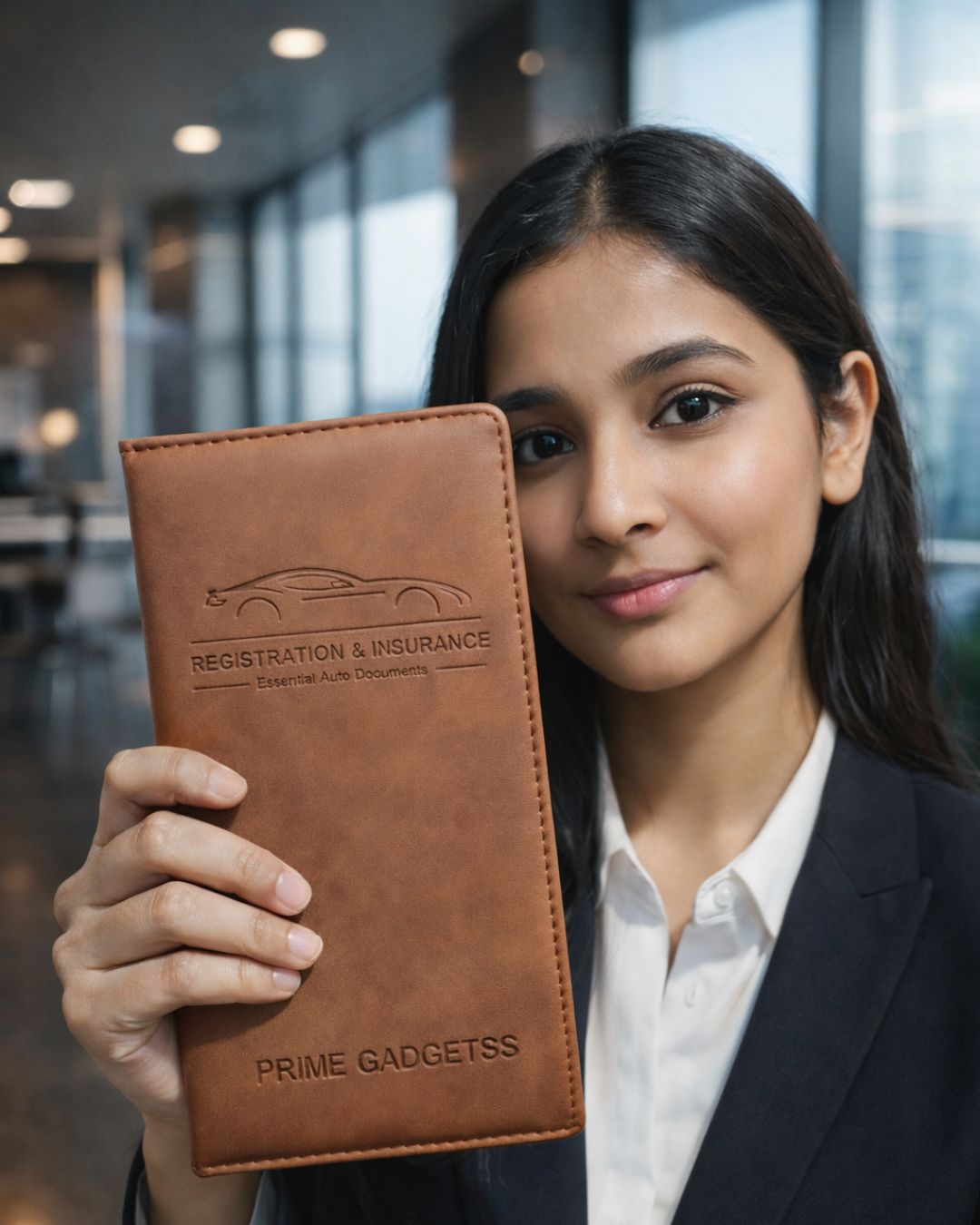 Prime Gadgets  Premium Car Document & Card Holder