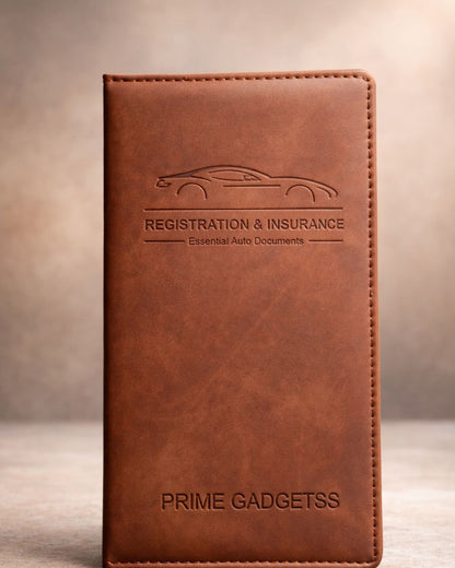 Prime Gadgets  Premium Car Document & Card Holder